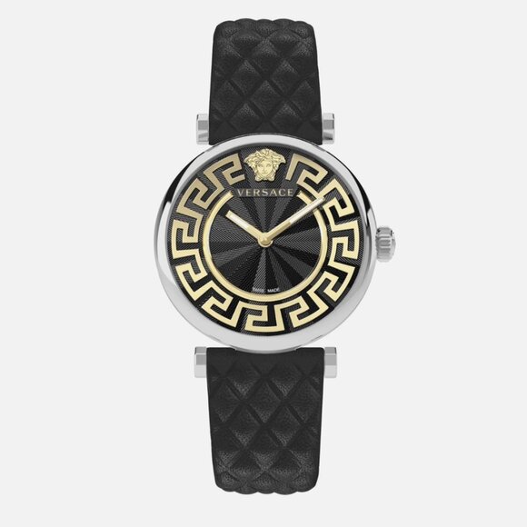 Versace Womens Stainless Steel 35mm Strap Fashion Watch
